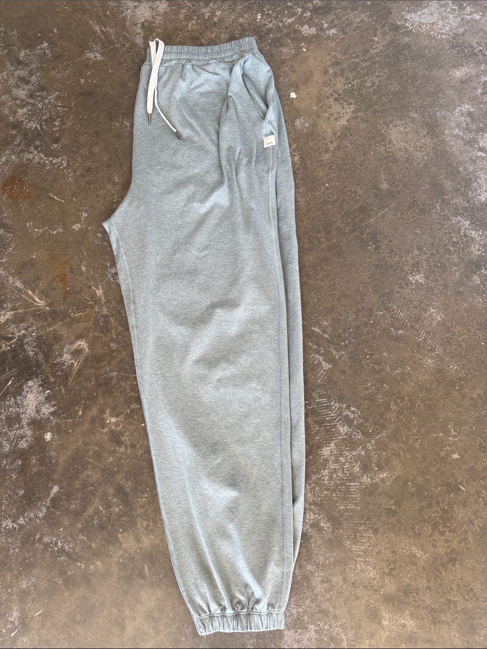 Vuori blue Gray boyfriend Joggers with Drawstring